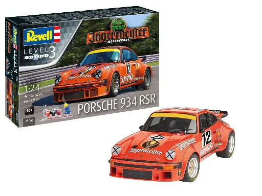 [Revell-05669] Maquette 50 ans de sport auto "Jagermeister" Porsche 911 