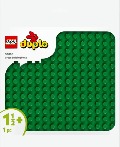 [amuuso-10460] 10460 Lego duplo - Plaque de construction verte