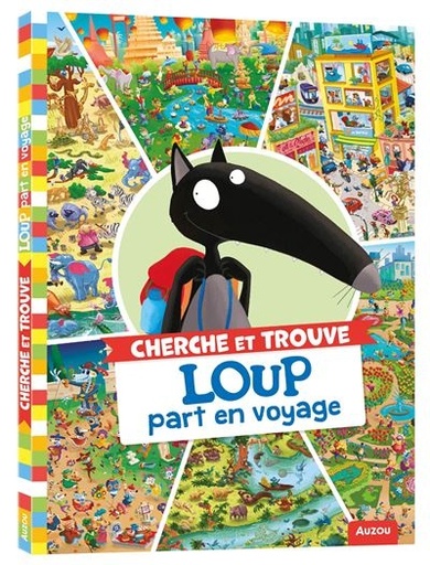 [auzou-9791039540971] Cherche Et Trouve - Loup part en voyage