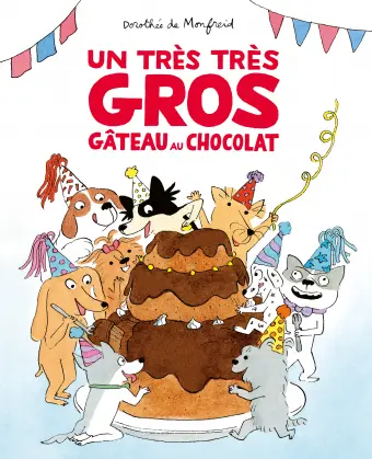 [ecole des loisirs - 9782211344319] Lutin - Un très très gros gateau au chocolat