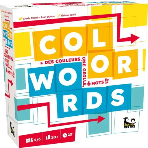 [HBG-BAN033CO] Color words