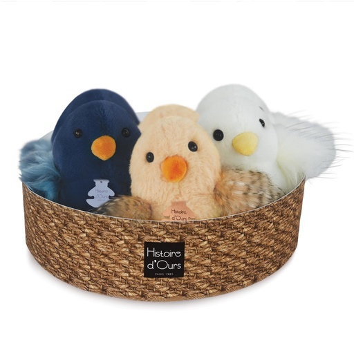 [D&C-HO3199] Peluche Poussin Histoire D'Ours
