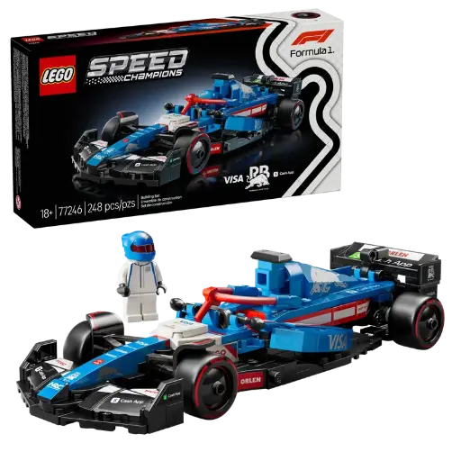 [lego - 77246] Lego Speed - La voiture de course de Formule 1 Visa Cash App RB VCARB 01