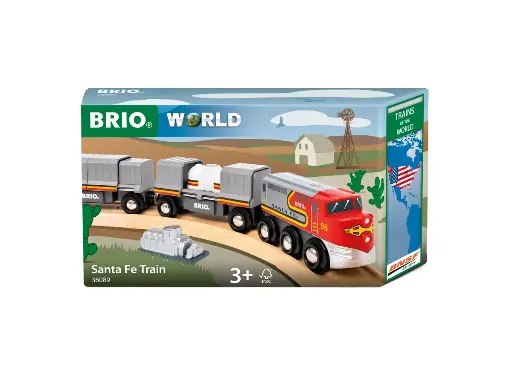 [Ravensburger 63608900] Brio Train Sante Fe 