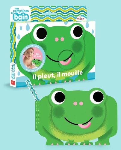 [9782408051532] Il pleut, il mouille - Mes comptines de bain