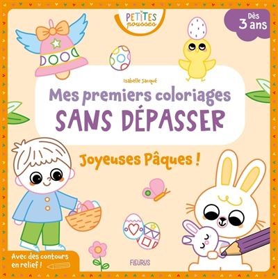 [9782215197560] Mes premiers coloriages sans dépasser - Joyeuses Pâques !