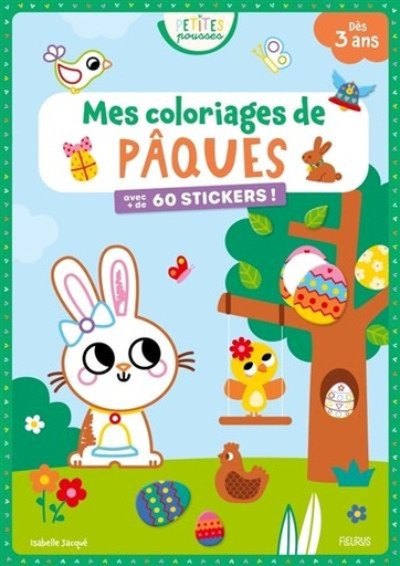 [9782215195283] Mes coloriages de PÂQUES avec + de 60 STICKERS !