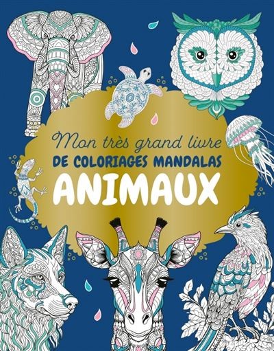 [9782215197577] Mon très grand livre de coloriages mandalas : licornes
