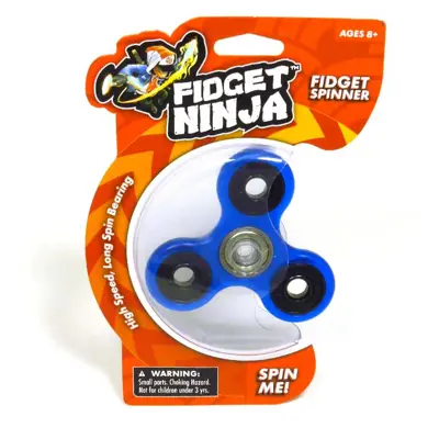 [Ballaballa-109291] Fidget Ninja Spinner Blue