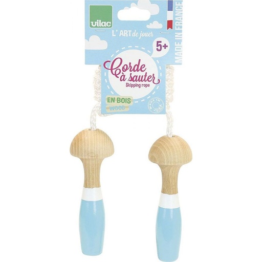 [JPM Toys-VI3008B] Vilac - Cordes à sauter bi-bleue