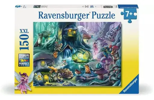 [RAVENSBURGER-120040514] Puzzle 150 pcs XXL - Forêt enchantée