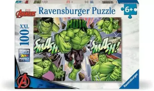 [RAVENSBURGER-120041191] Puzzle 100 pcs XXL - Avenger Hulk 