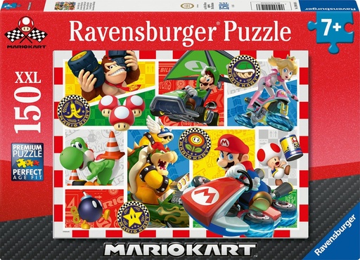 [RAVENSBURGER-120041436] Puzzle 150 pcs XXL - Course Mario Kart 