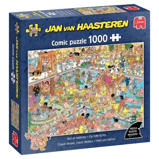 [JUMBO-1110100527] Puzzle JVH - Chaud devant, chaos dedans - 1000 pièces