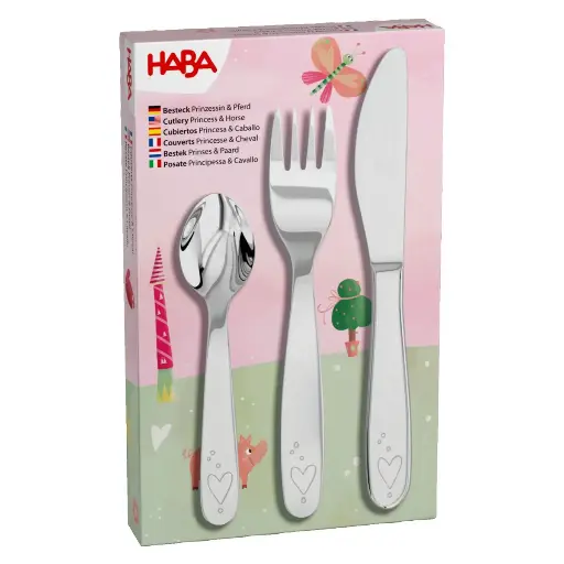 [HABA-2012819004] Couverts Princesse et cheval