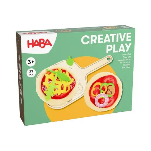 [HABA-2012081001] Creative play - Kit de pizza avec pelle à pizza