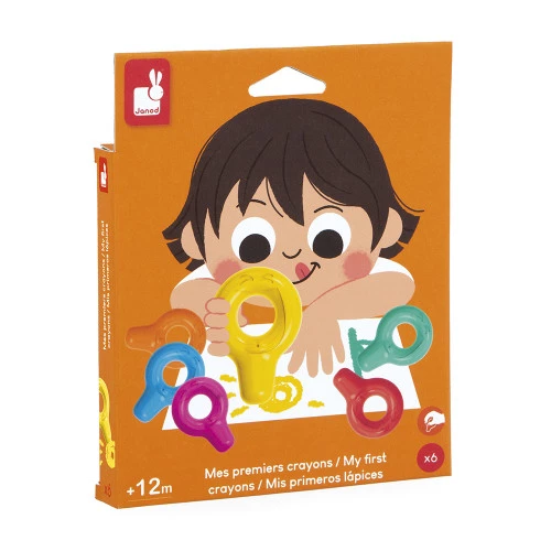 [JURATOYS-J07400] Mes premiers crayons x6