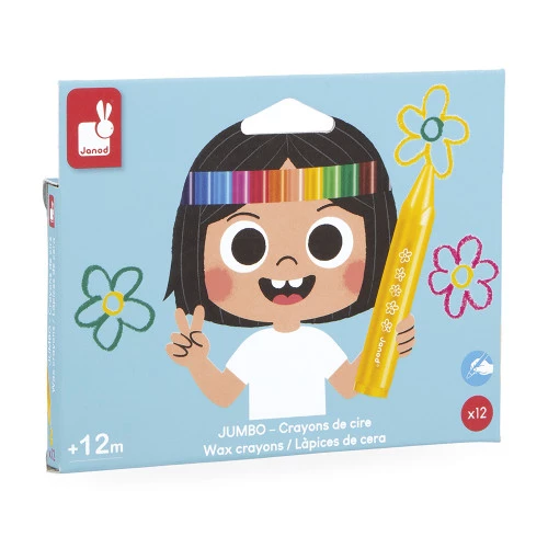 [JURATOYS-J07401] Crayons de cire x12