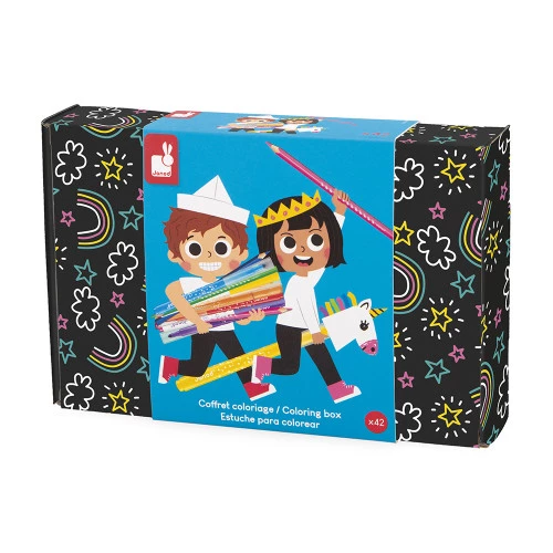 [JURATOYS-J07419] Coffret coloriage