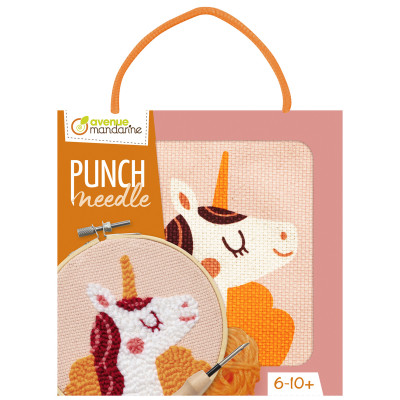 [choubidous- kc150c] Punch Needle – licorne