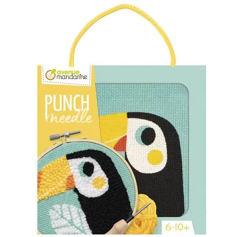 [choubidous-kc152c] Punch Needle – toucan