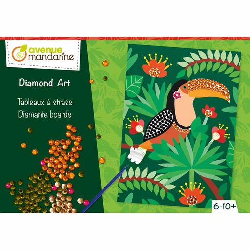 [choubidous-kc149c] Avenue Mandarine - Diamond Art jungle