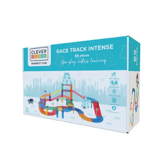 [cleverclixx - CC-3011] Race Track Intense | 65 Pieces 