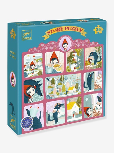 [djeco-dj07050] STORY PUZZLE - Le Petit Chaperon rouge - 35 pcs