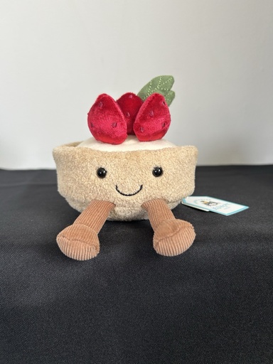 [jellycat-a6taf] Amuseables Fleurette Tarte Aux Fraises