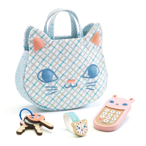 [DJECO-DJ05564] IMITATION - Sac à main Petit chat
