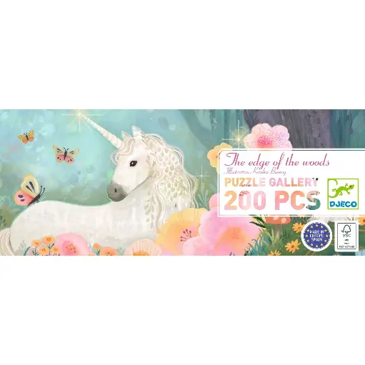 [Djeco-DJ07684] PUZZLE GALLERY - The edge of the woods - 200pcs