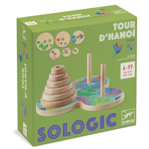 [Djeco-DJ00812] SOLOGIC - Tour d'Hanoï