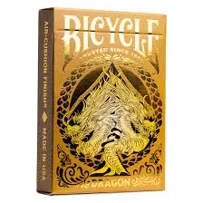 [HOT Sports-755457] Cartes de poker Dragon Gold Bicycle