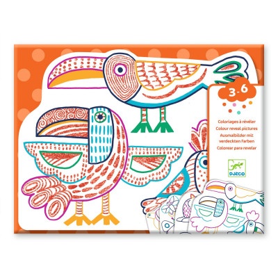[DJECO-DJ00066] Coloriage magique - Familles sauvages