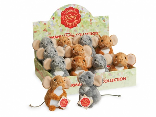 [Hermann-926030] Peluche petite souris 11cm (pièce)