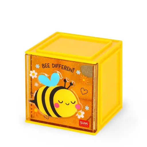 [legami-sbx0005] Boîte Empilable de Bureau - abeille