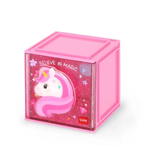 [legami-sbx0001] Boîte Empilable de Bureau - licorne