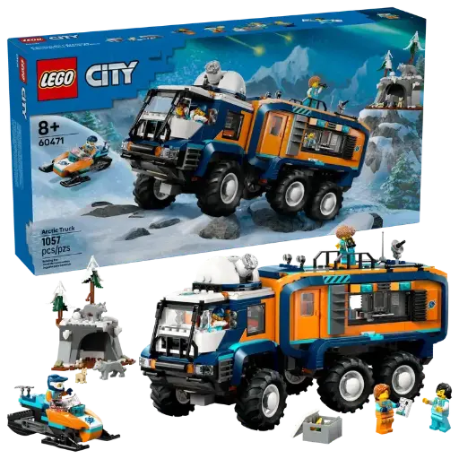 [Lego-60471]  LEGO city - Le camion scientifique des explorateurs en Arctique 