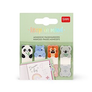 [Legami-SKN0003] Marque-pages adhésifs - Cute animals