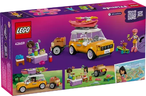 [Lego-42659] LEGO Friends - Voiture de Voyage Aventure entre Amies