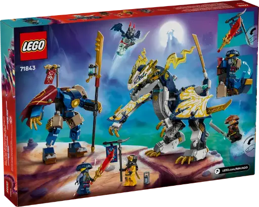 [Lego-71843] LEGO Ninjago - Cavalier Dragon Mecha du Voleur
