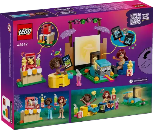 [Lego-42642]  LEGO Friends - Soirée Cinéma entre Amis 