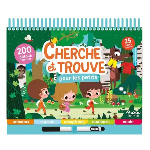 [auzou-9791039562355] cherche et trouve pour les petits