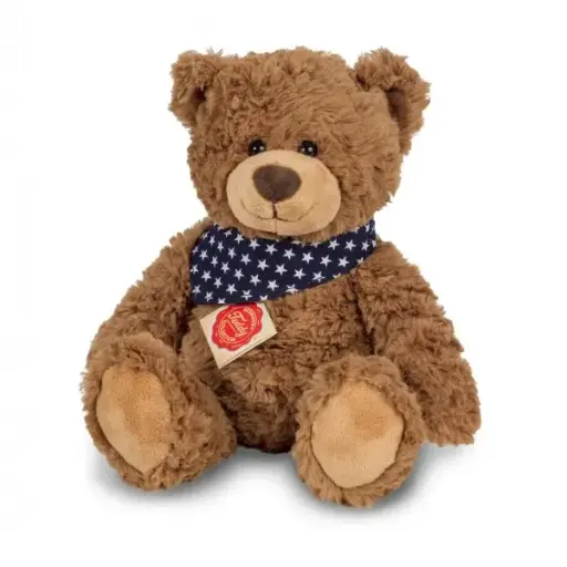 [Hermann-913665] Peluche Ours brun foulard 38cm Hermann Teddy