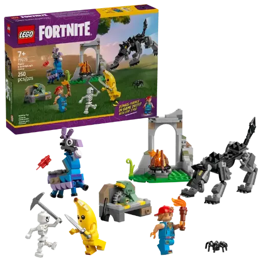 [Lego-77075] LEGO Fortnite - Campement de Peely et Sparkplug