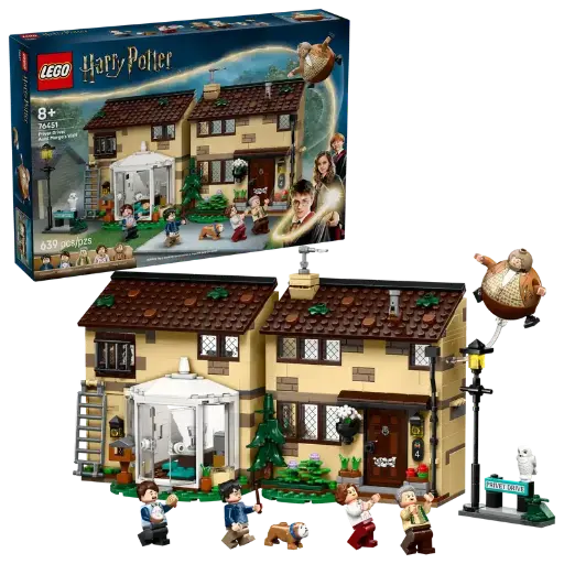 [Lego-76451]  LEGO Harry Potter - Privet Drive : la visite de tante Marge