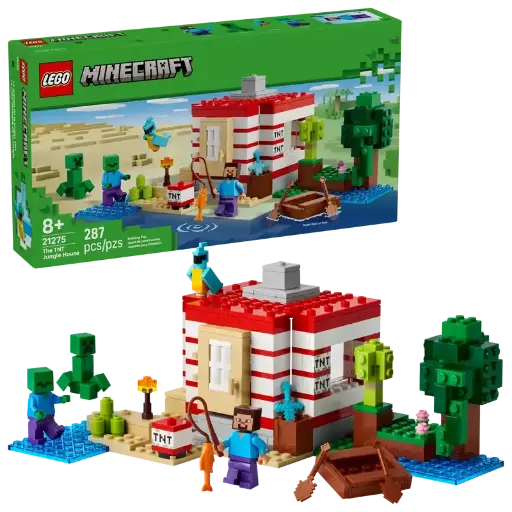 [Lego-21275] LEGO Minecraft - La maison en TNT de la jungle