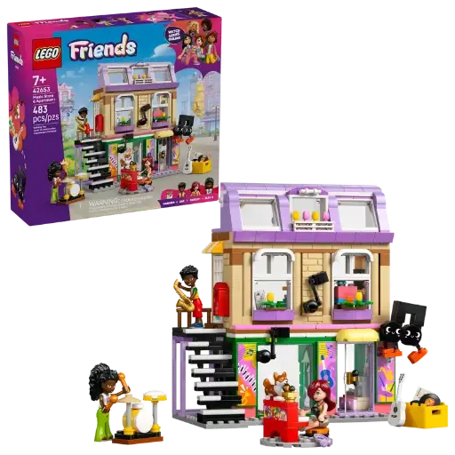 [Lego-42653] LEGO Friends - Le magasin de musique et l’appartement