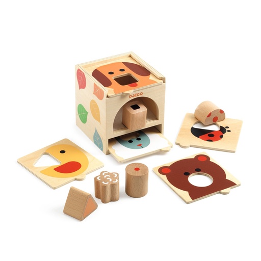 [Djeco-DJ06219] Boîte à formes - BoxBasic