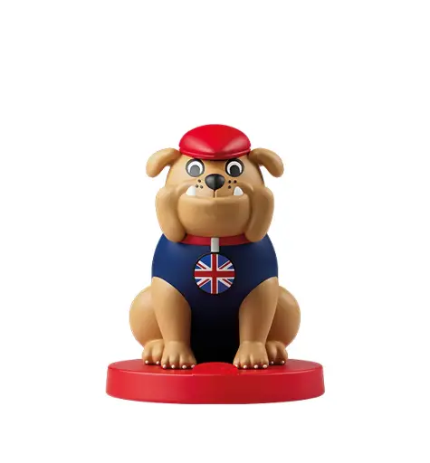 [faba-fff40006] FABA figurine - c'est parti, happy english!